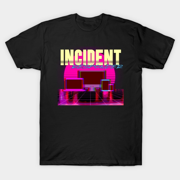 Retro Incident Responder T-Shirt by DFIR Diva